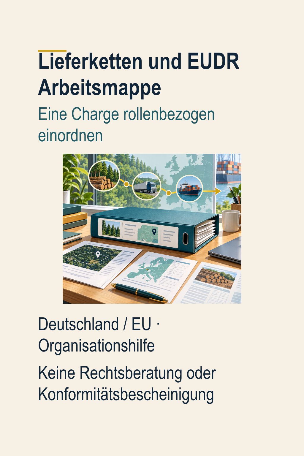 Lieferketten und EUDR: eine Charge nachvollziehbar einordnen